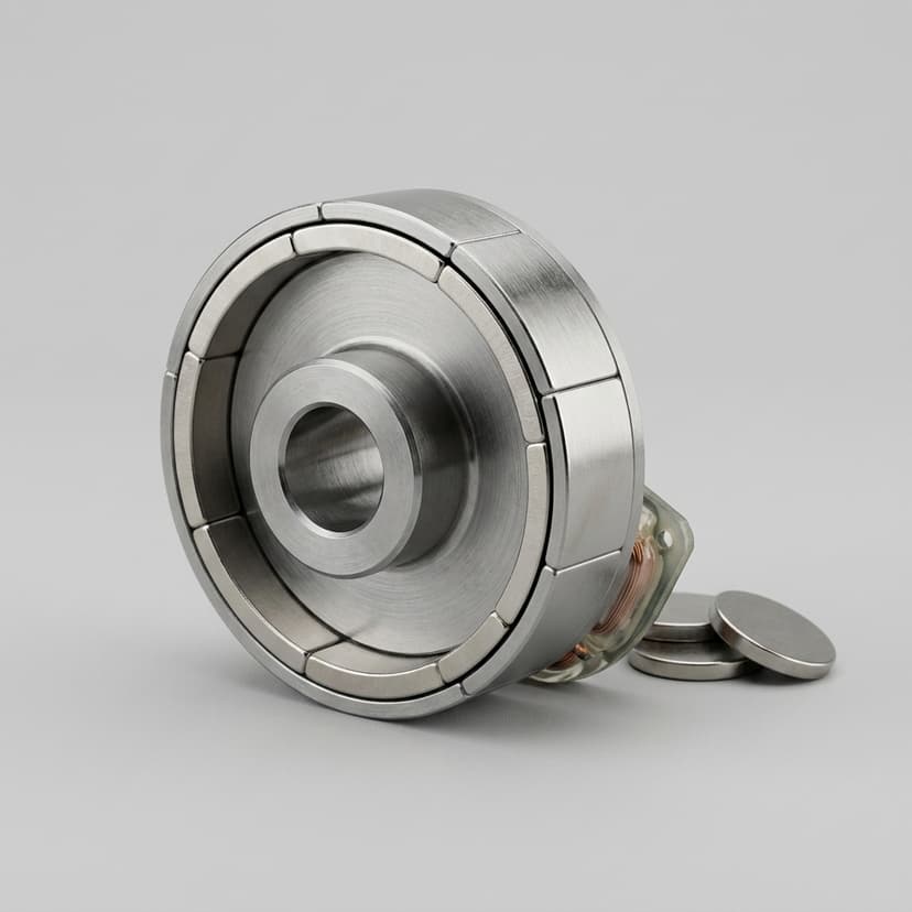 Magnetic angle sensor rotor assembly