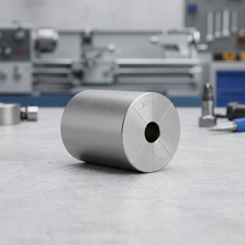 Diametric sensor rotor geometry