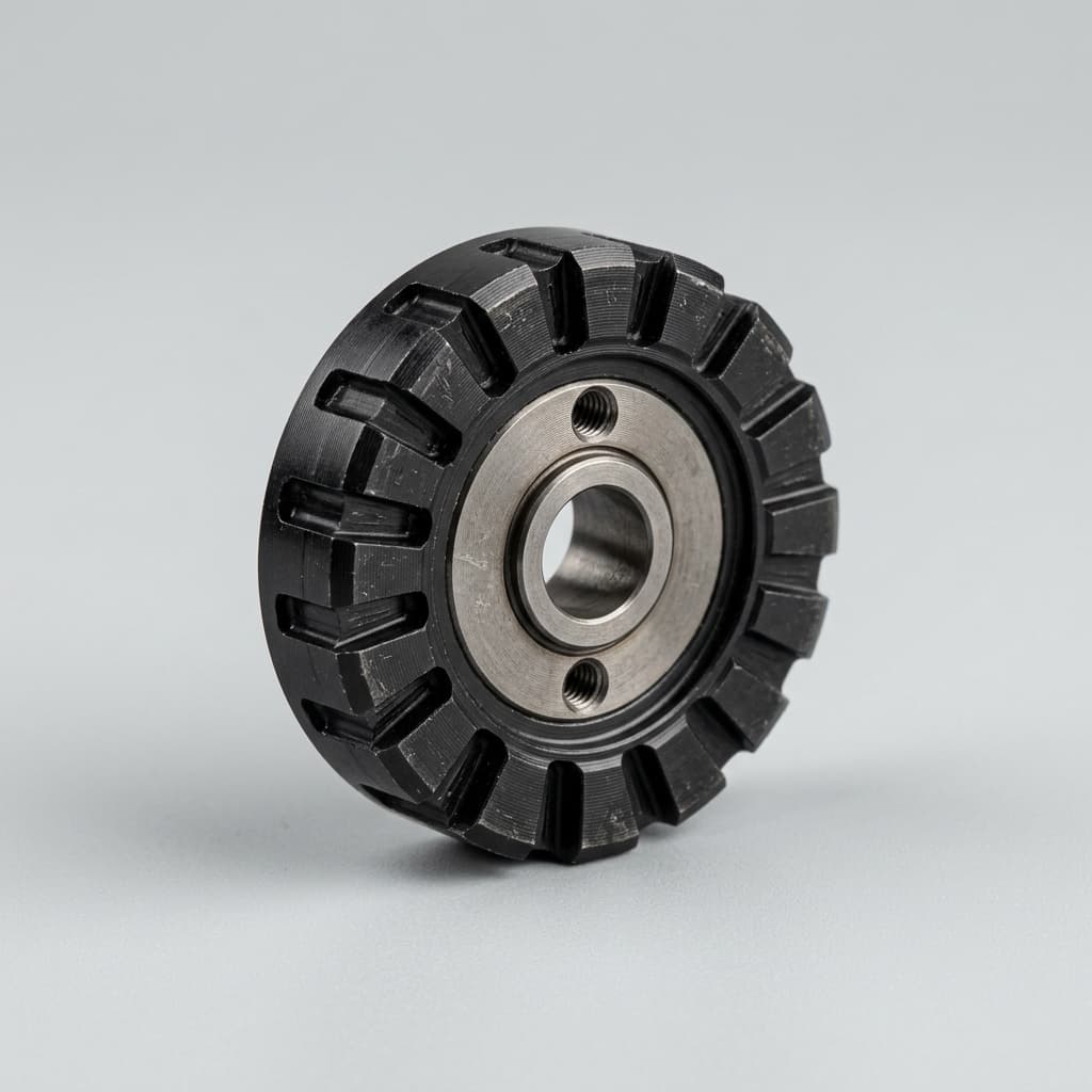 Hall sensor magnetic rotor for throttle pedal