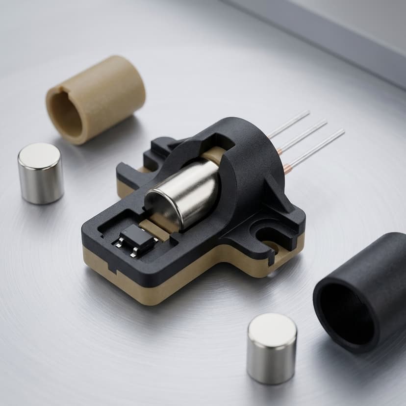 Hall sensor assembly