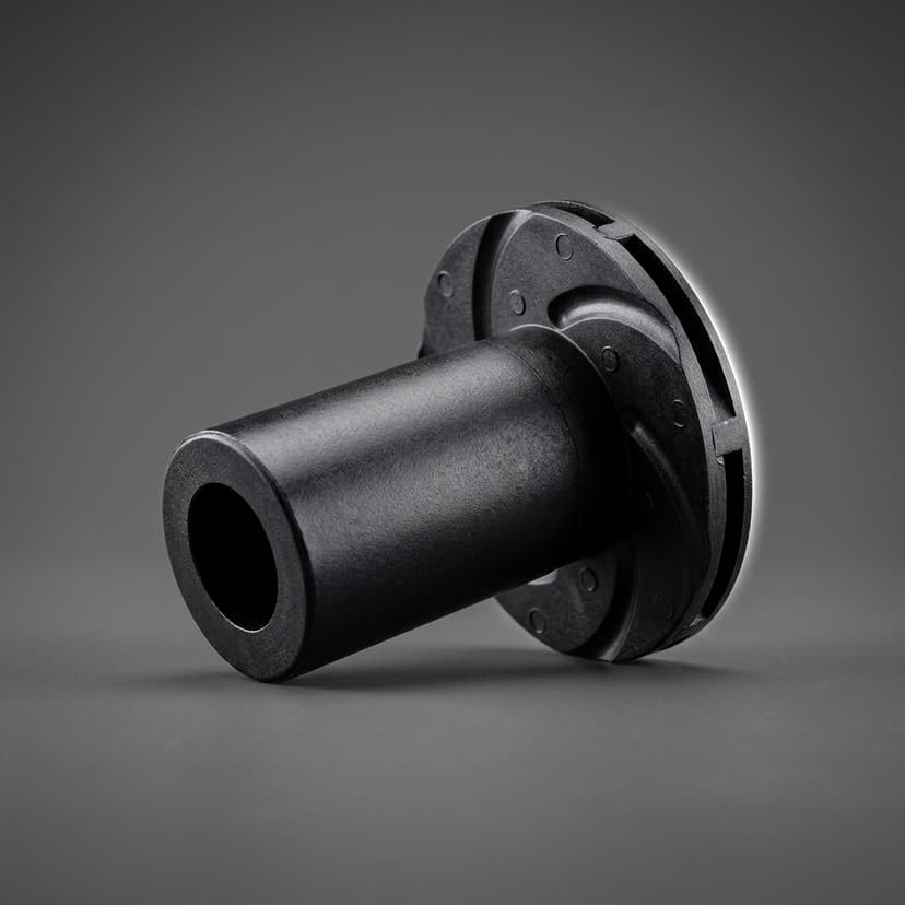 Molded magnetic sensor ring