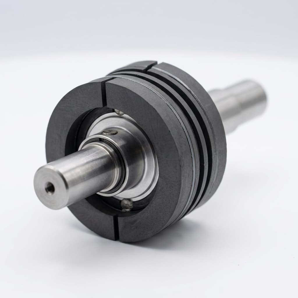 One-shot precision bonded magnet rotor