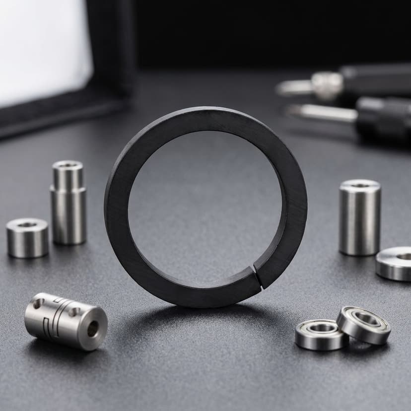 Servo feedback magnetic ring