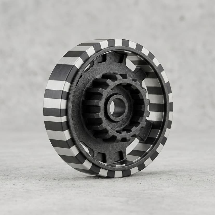 Vehicle ABS encoder magnet